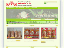 Tablet Screenshot of kerupukpermataikan.com